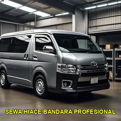 sewa hiace bandara profesional
